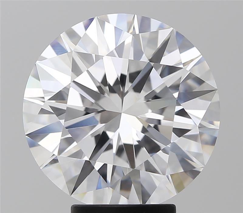 5.13ct D VVS1 Rare Carat Ideal Cut Round Diamond