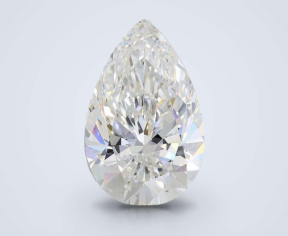 3.00 Carat Pear Lab Diamond