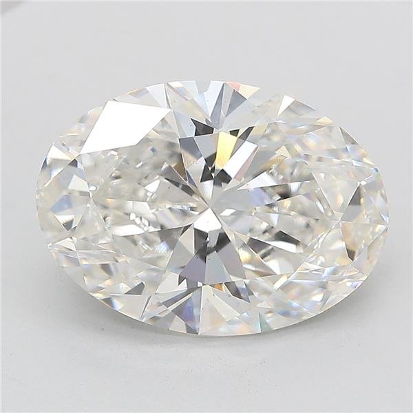 5.57ct G VS2 Rare Carat Ideal Cut Oval Lab Grown Diamond