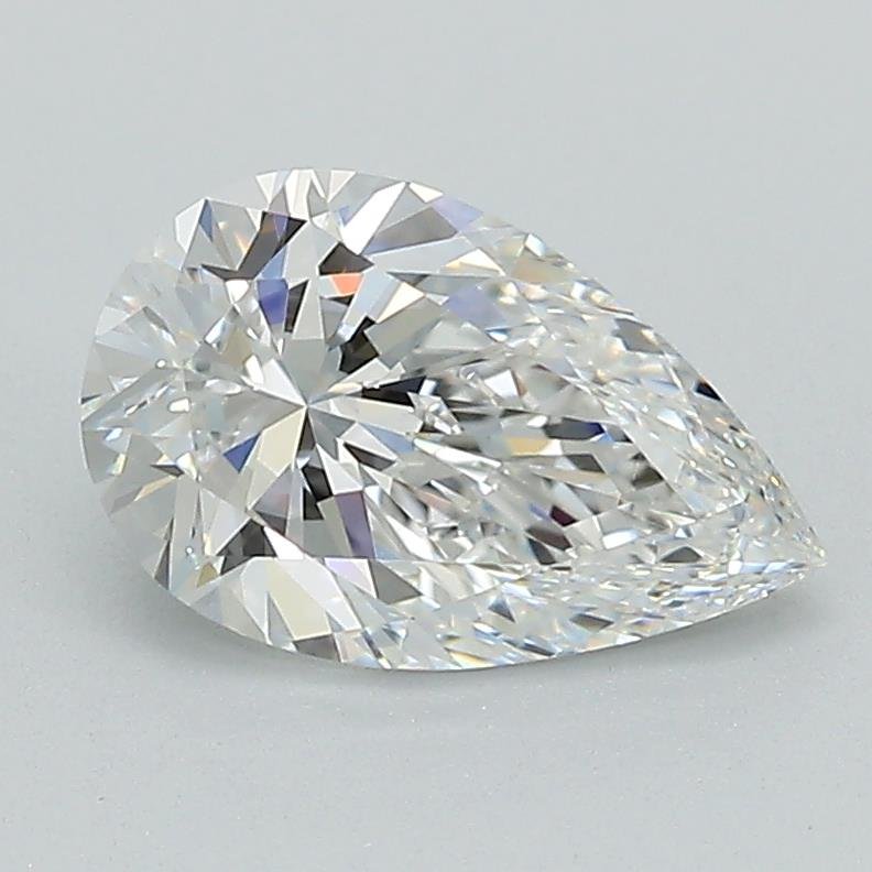 1.36ct D VVS2 Rare Carat Ideal Cut Pear Lab Grown Diamond