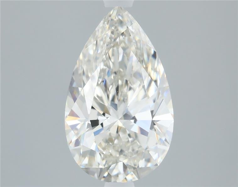 2.36ct H VS2 Rare Carat Ideal Cut Pear Lab Grown Diamond