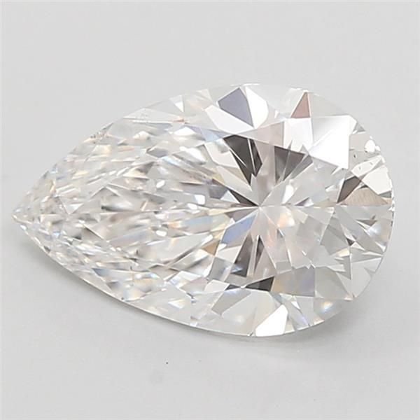 1.51ct E VS2 Very Good Cut Pear Lab Grown Diamond