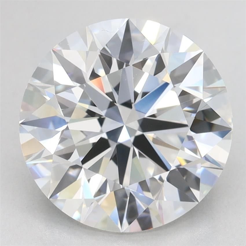 3.30ct E VVS1 Rare Carat Ideal Cut Round Lab Grown Diamond