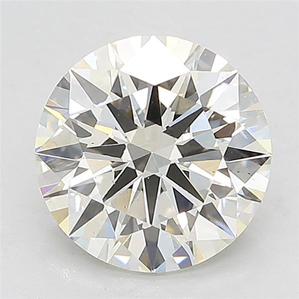 2.01ct I VS2 Rare Carat Ideal Cut Round Lab Grown Diamond