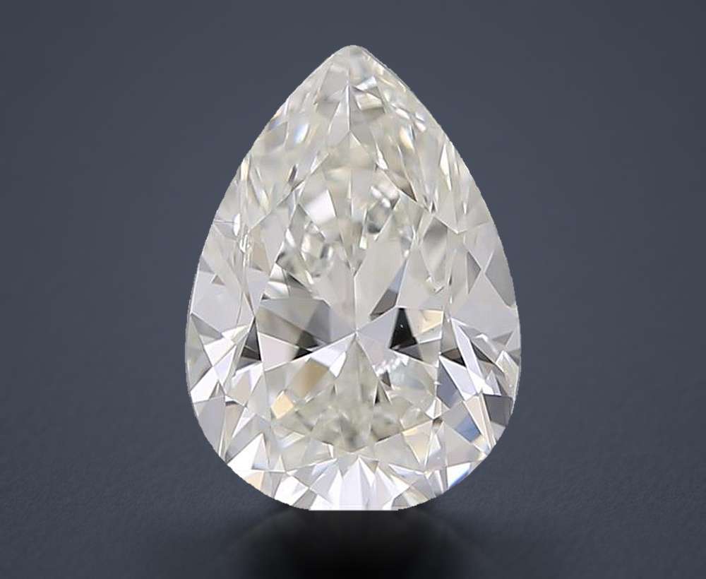 1.00 Carat Pear Natural Diamond