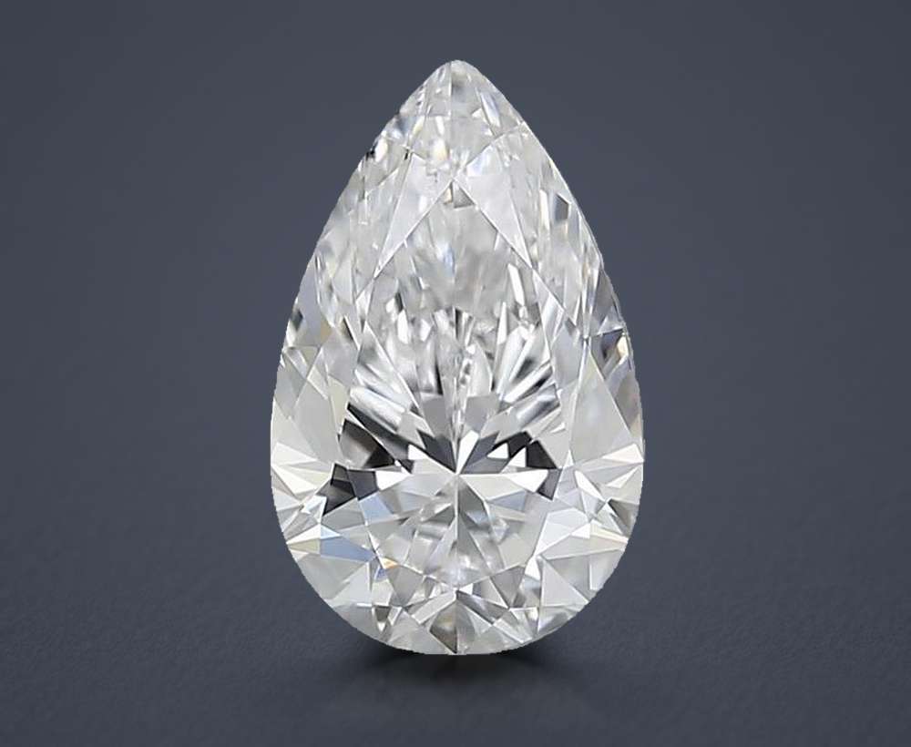 0.73 Carat Pear Lab Diamond