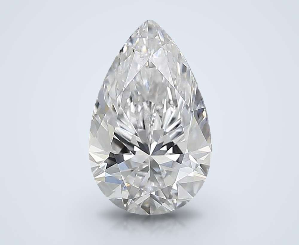 0.73 Carat Pear Lab Diamond