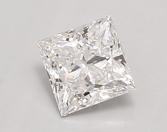 0.96ct D VVS2 Rare Carat Ideal Cut Princess Lab Grown Diamond