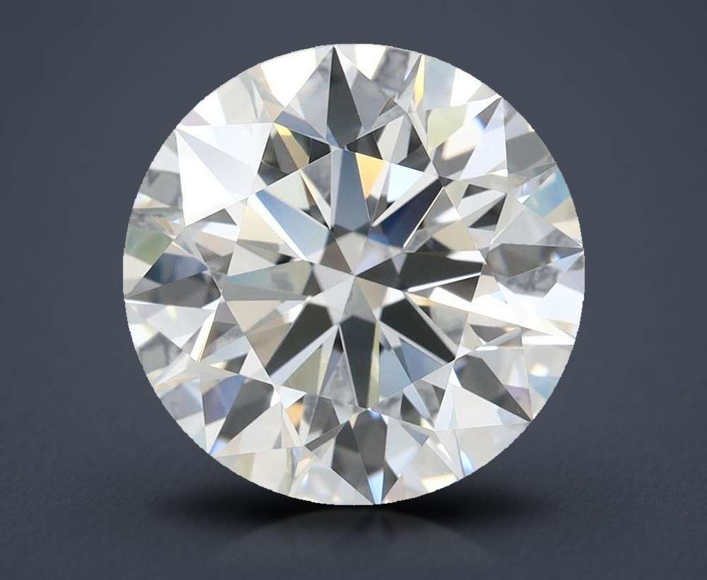 3.74 Carat Round Lab Diamond