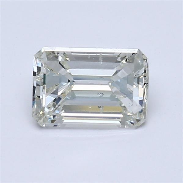 0.80ct J SI1 Very Good Cut Emerald Diamond