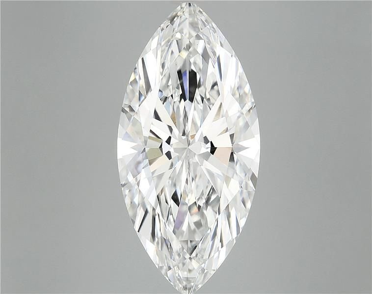 8.07ct F VS1 Rare Carat Ideal Cut Marquise Lab Grown Diamond