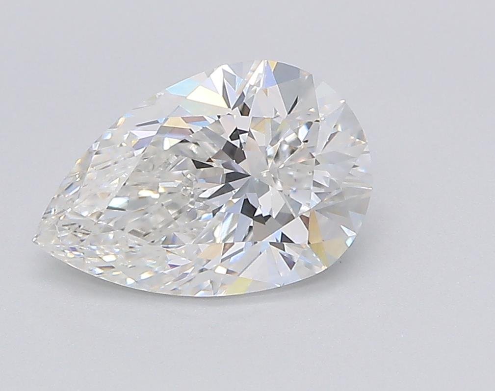 1.53ct F VS1 Rare Carat Ideal Cut Pear Lab Grown Diamond