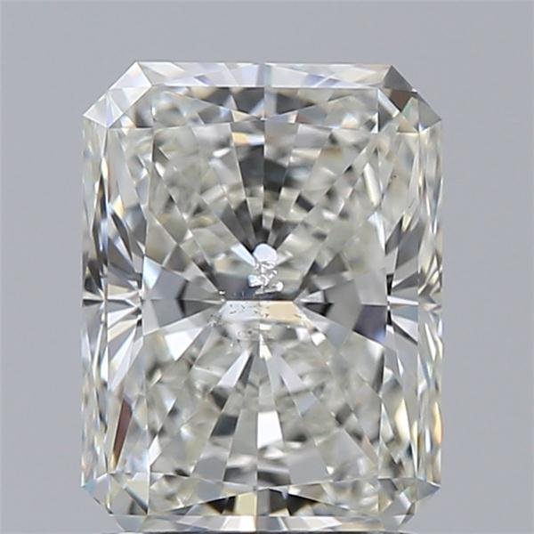 1.51ct J SI2 Rare Carat Ideal Cut Radiant Diamond