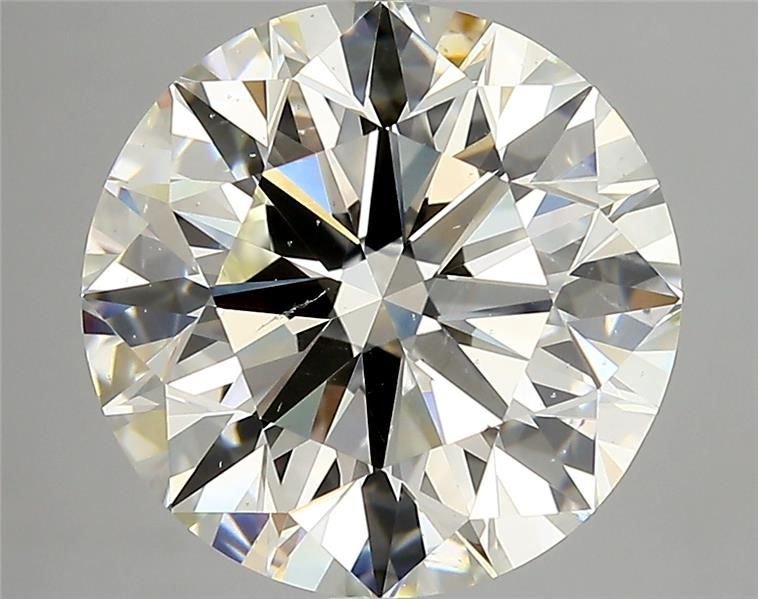 5.50ct K SI1 Excellent Cut Round Diamond