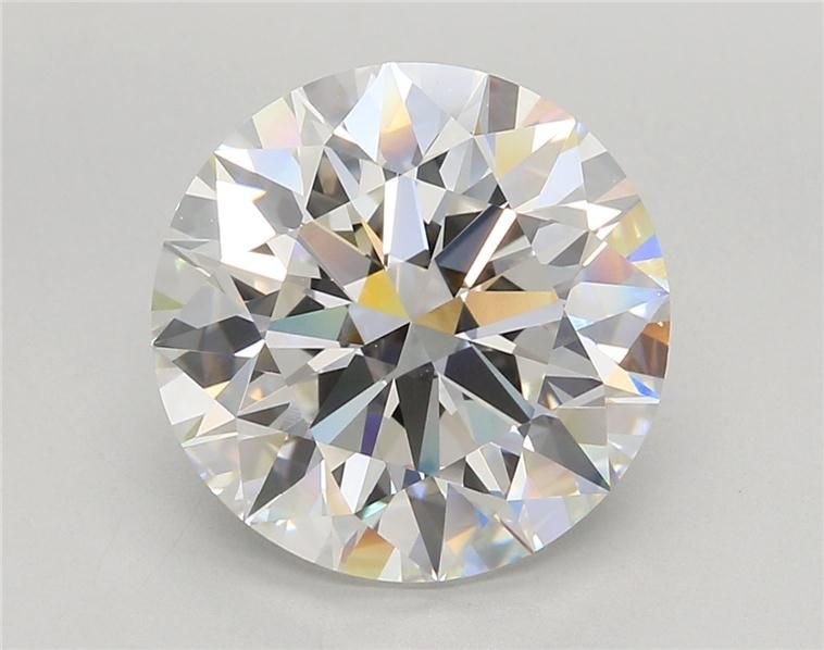 7.00ct F VVS2 Rare Carat Ideal Cut Round Lab Grown Diamond