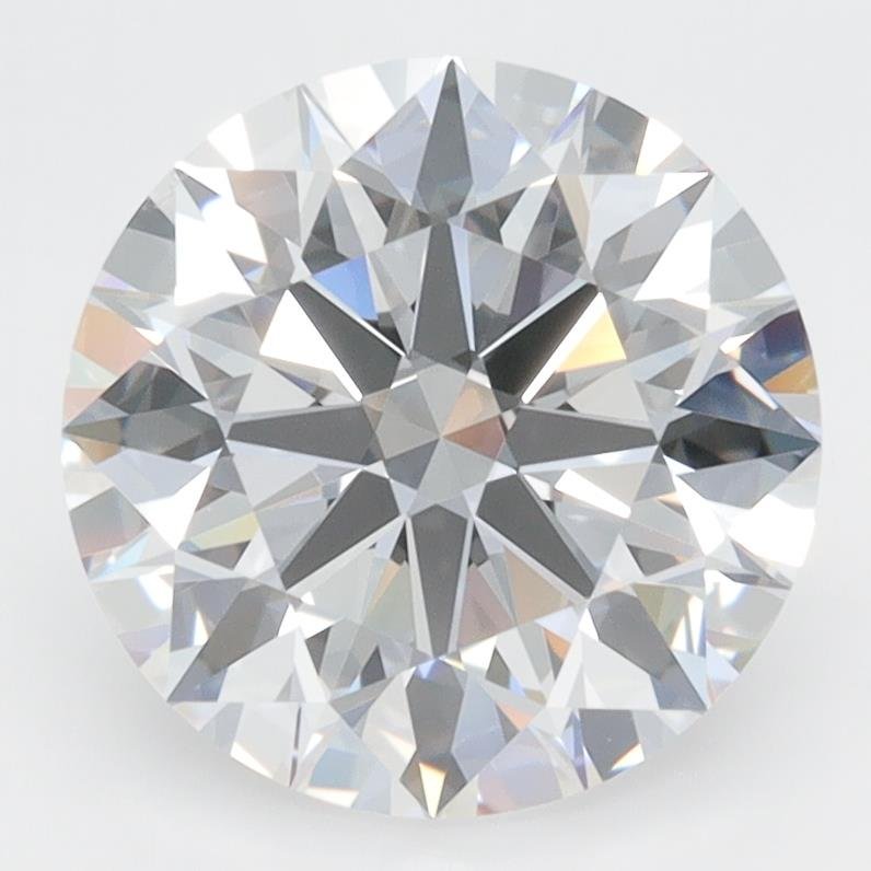 3.35ct D VVS1 Rare Carat Ideal Cut Round Lab Grown Diamond