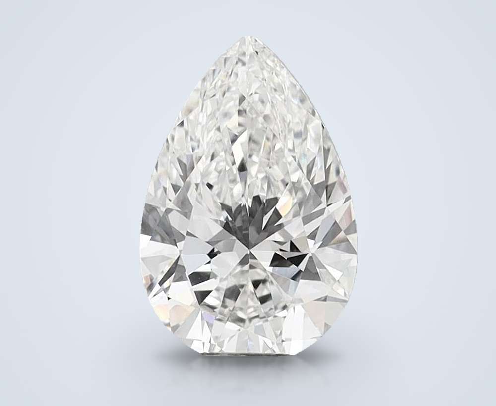 3.00 Carat Pear Lab Diamond