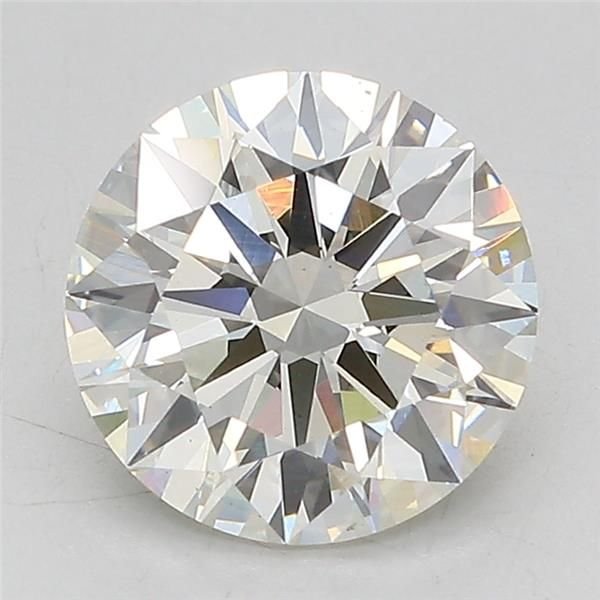 2.58ct J VS1 Rare Carat Ideal Cut Round Lab Grown Diamond