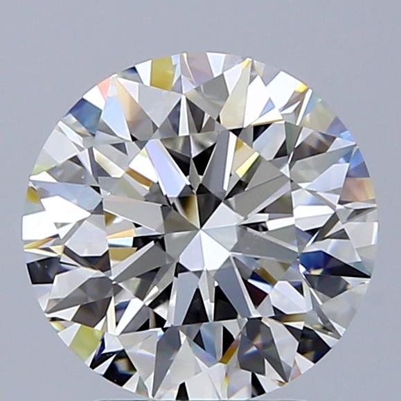 2.50ct G SI1 Rare Carat Ideal Cut Round Diamond