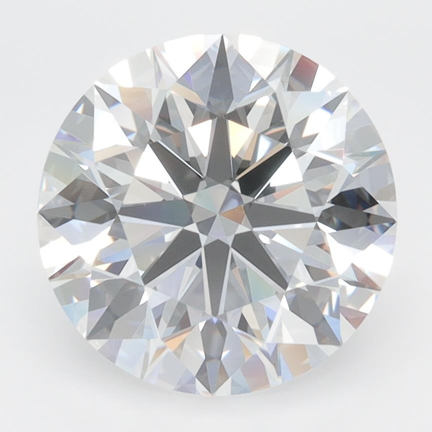 3.70ct D VVS1 Rare Carat Ideal Cut Round Lab Grown Diamond