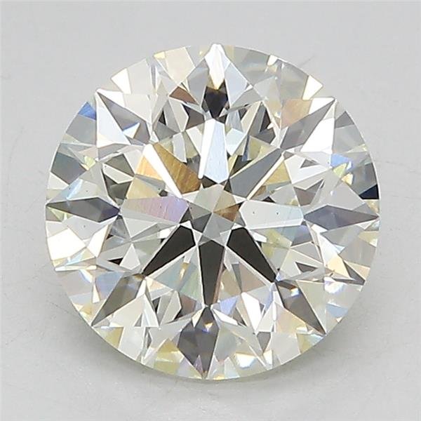 2.54ct J VS2 Excellent Cut Round Lab Grown Diamond