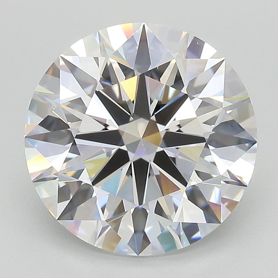 5.31ct D VS1 Rare Carat Ideal Cut Round Lab Grown Diamond