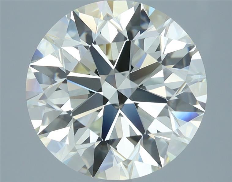 4.01ct J VVS2 Excellent Cut Round Diamond