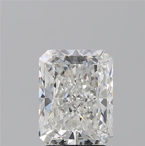 3.06ct H VS2 Rare Carat Ideal Cut Radiant Diamond