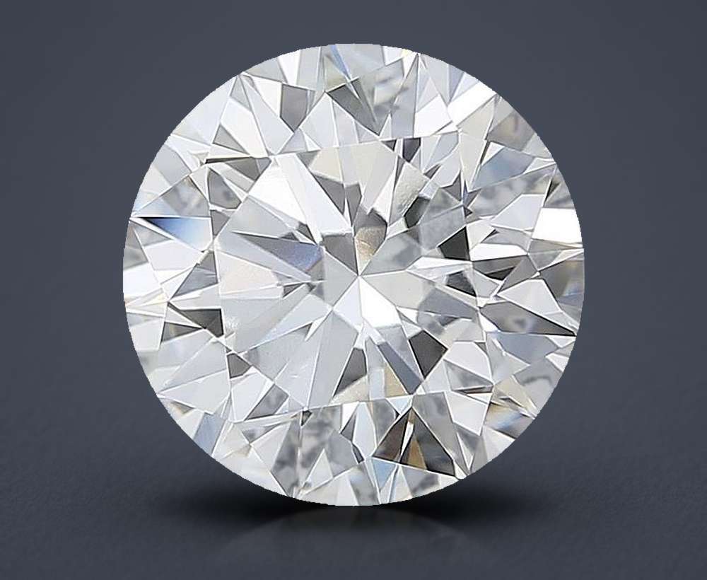 5.69 Carat Round Lab Diamond