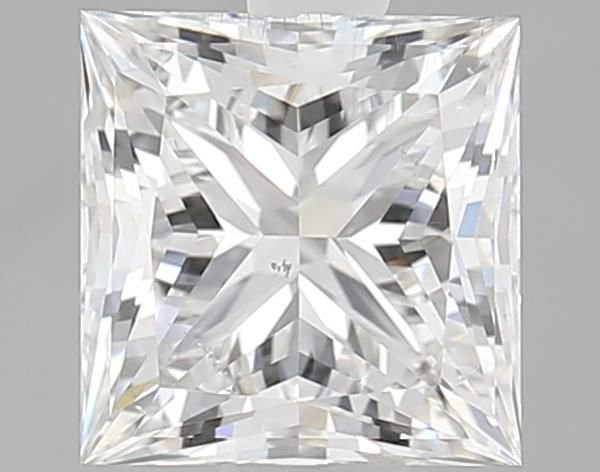 1.08ct F SI1 Rare Carat Ideal Cut Princess Lab Grown Diamond