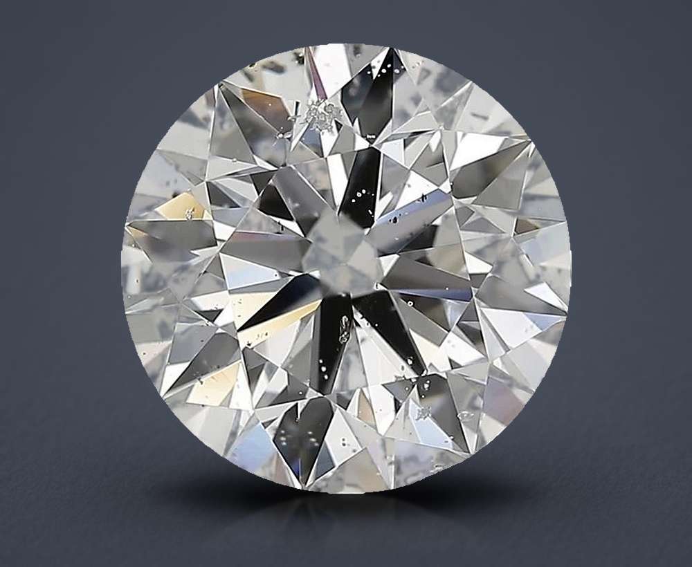 3.81 Carat Round Natural Diamond