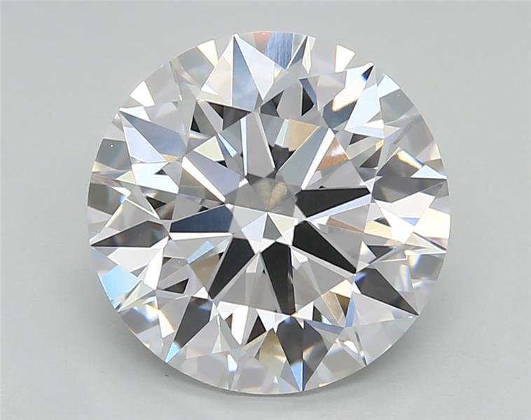 4.32ct E VVS2 Rare Carat Ideal Cut Round Lab Grown Diamond