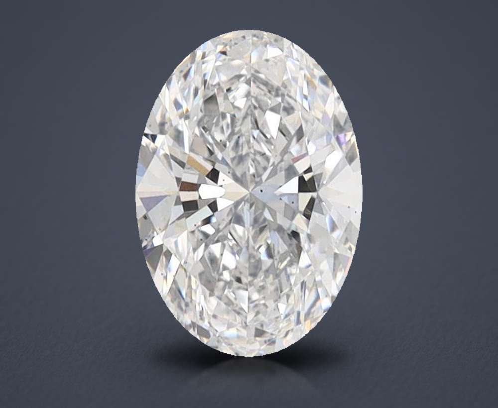 1.00 Carat Oval Lab Diamond