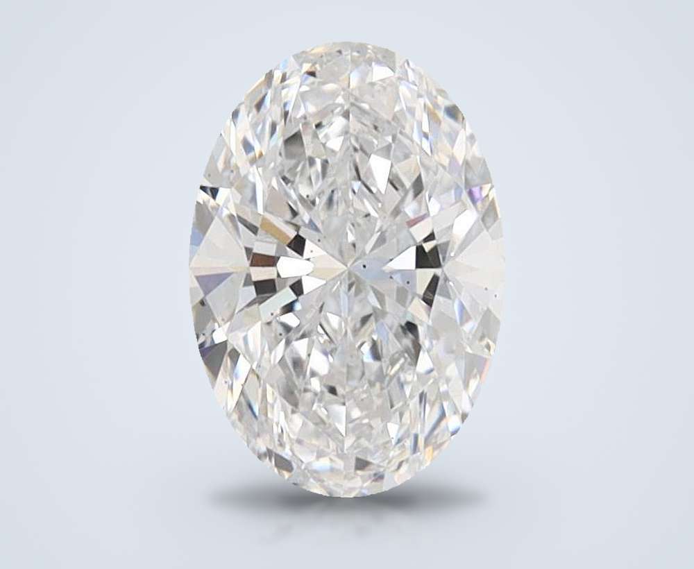 1.00 Carat Oval Lab Diamond
