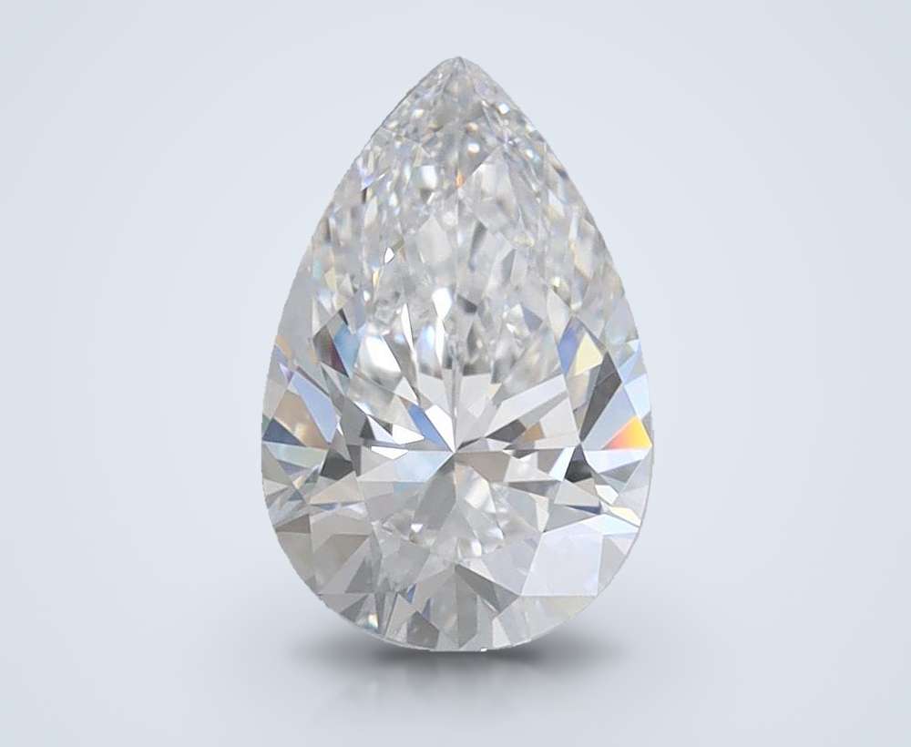1.29 Carat Pear Lab Diamond