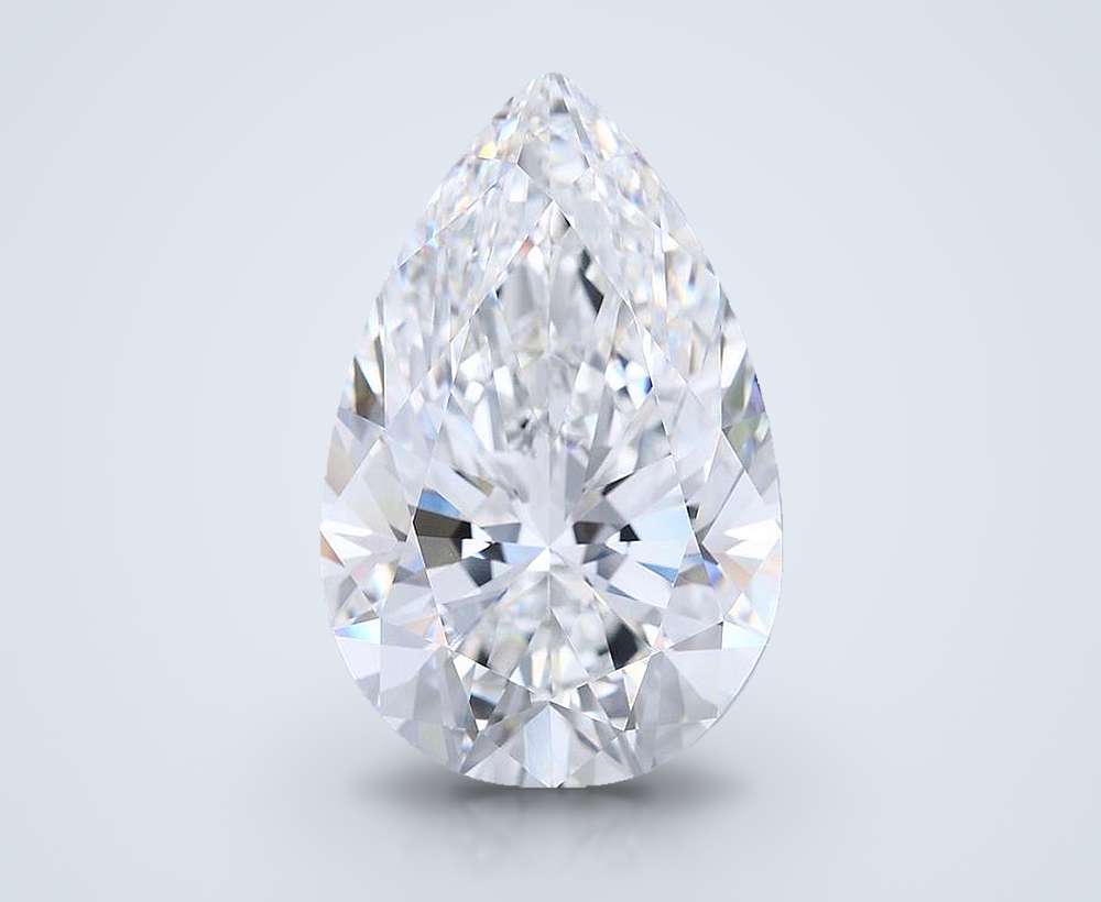 10.08 Carat Pear Lab Diamond