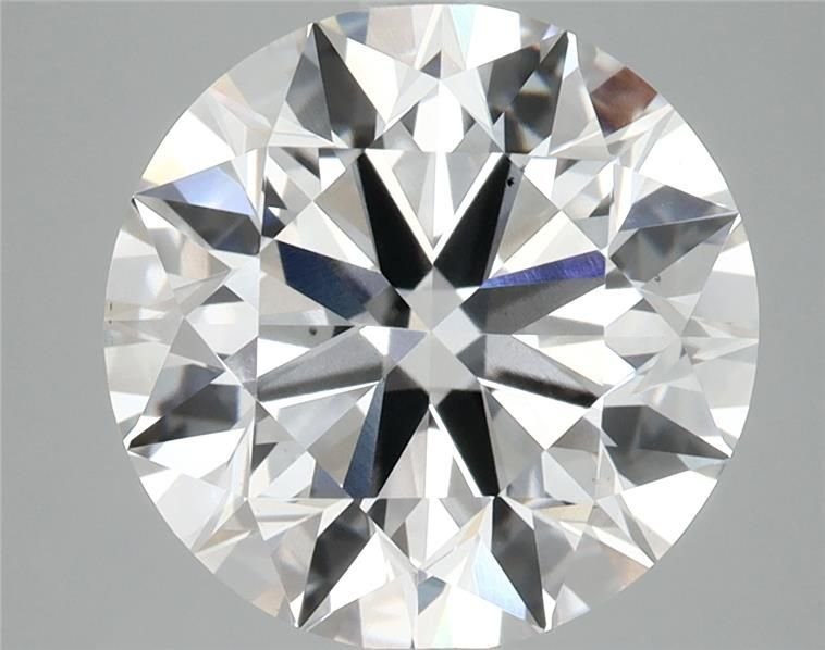 5.51 Carat Round Lab Diamond