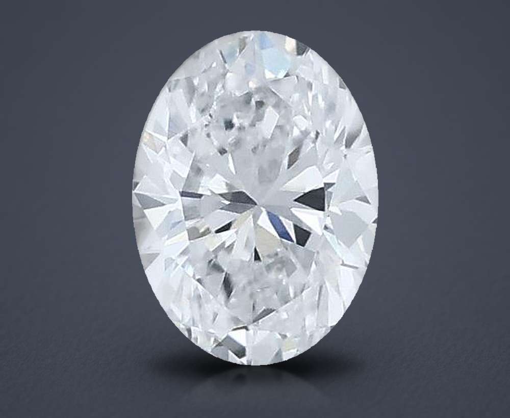 0.39 Carat Oval Lab Diamond