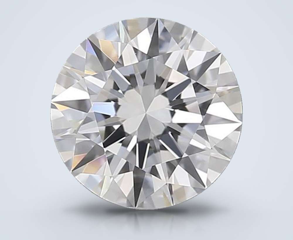 0.51 Carat Round Natural Diamond