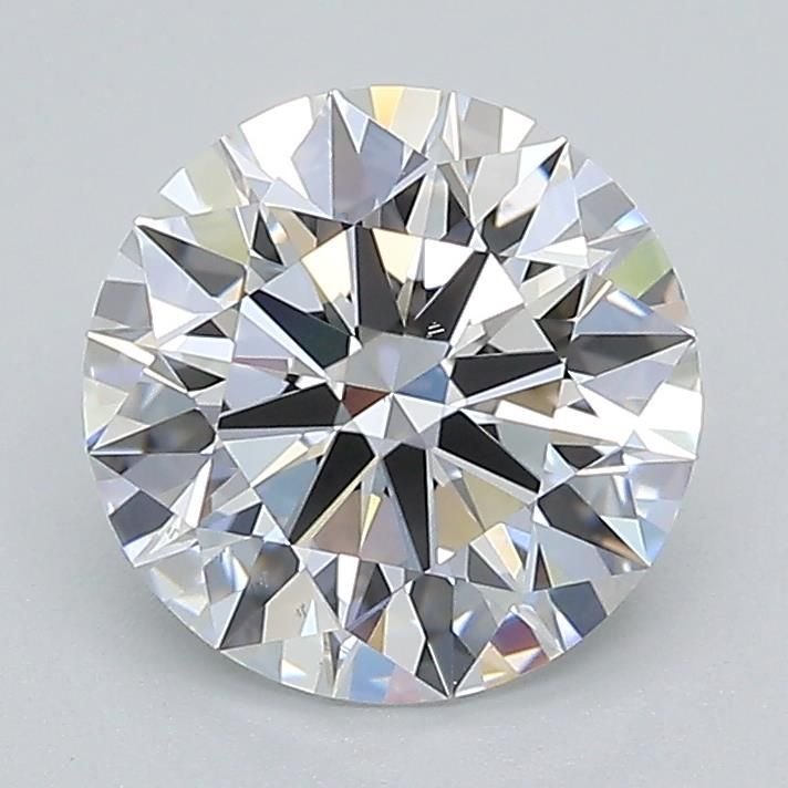 1.86ct D VS2 Rare Carat Ideal Cut Round Lab Grown Diamond