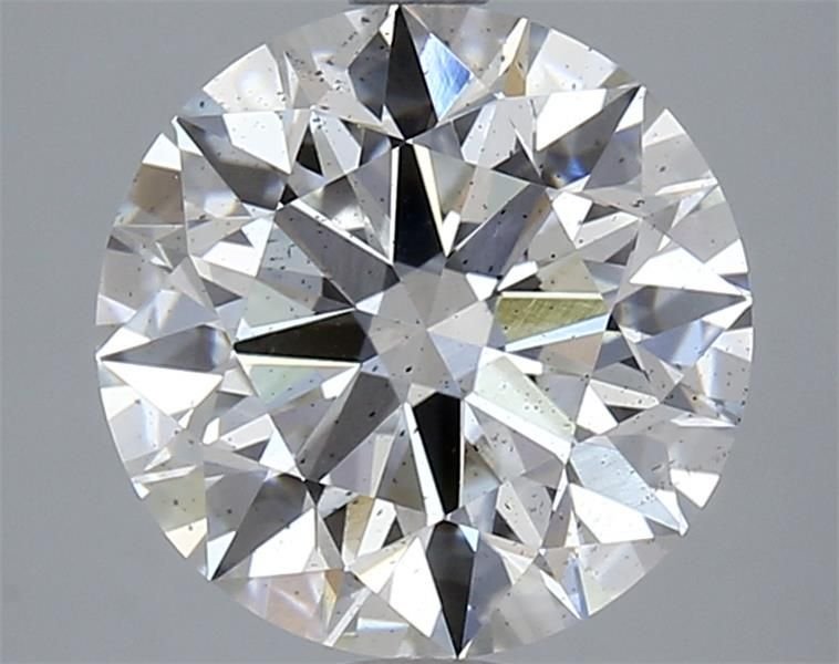 3.56ct F SI2 Rare Carat Ideal Cut Round Lab Grown Diamond