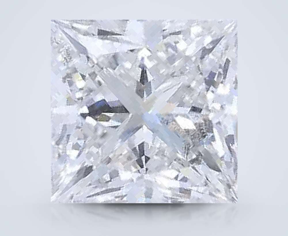 0.91 Carat Princess Lab Diamond