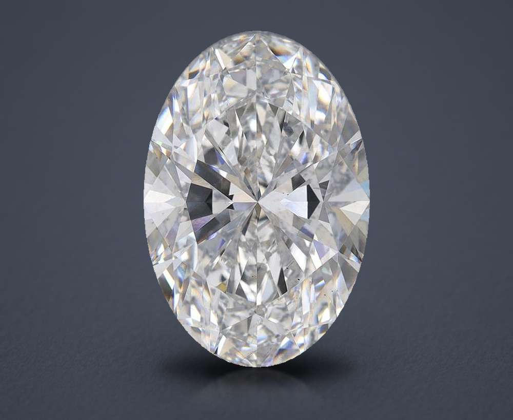 10.60 Carat Oval Lab Diamond