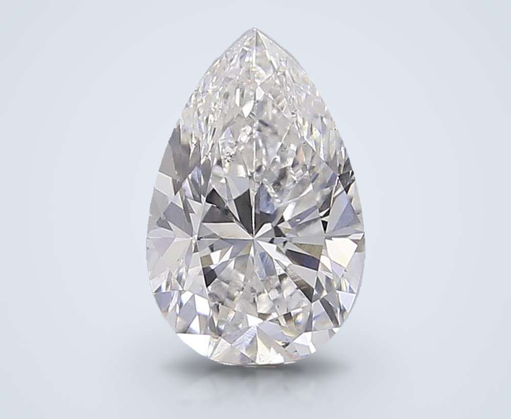 0.60 Carat Pear Lab Diamond