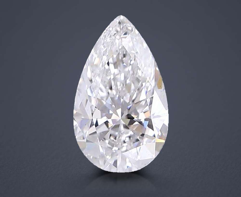 2.05 Carat Pear Lab Diamond