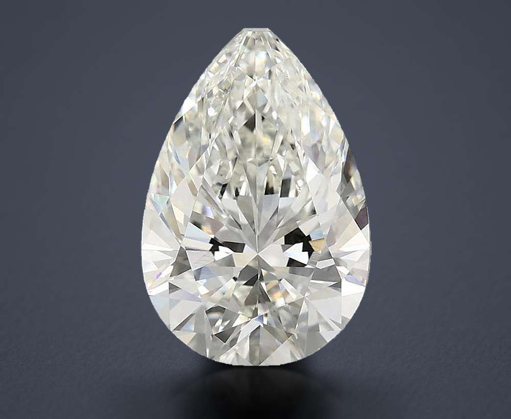 2.60 Carat Pear Lab Diamond