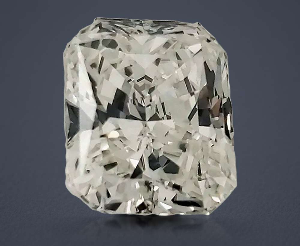 3.04 Carat Radiant Natural Diamond