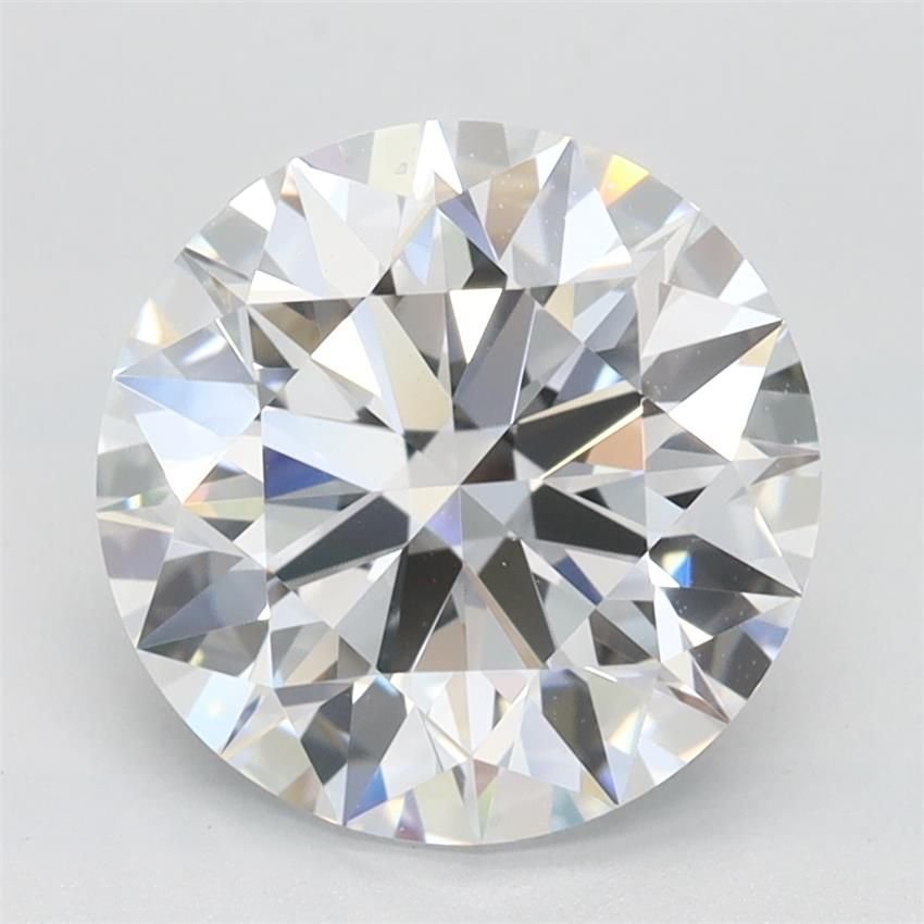 2.51ct D IF Rare Carat Ideal Cut Round Lab Grown Diamond