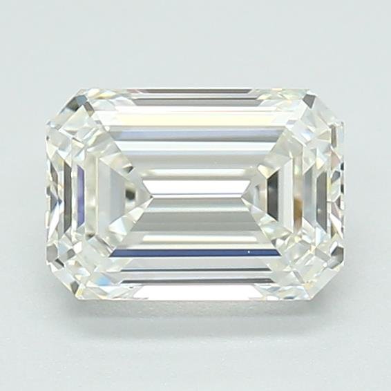 1.01ct G VVS2 Excellent Cut Emerald Lab Grown Diamond