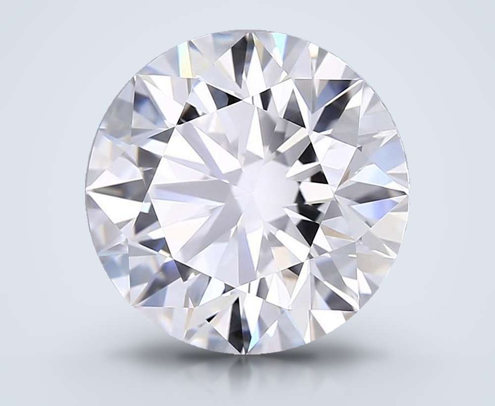 4.55 Carat Round Lab Diamond